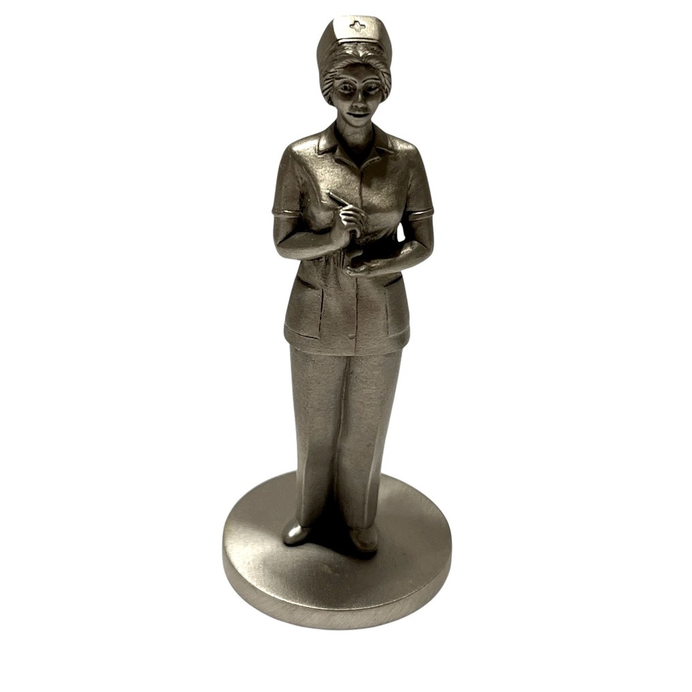 Charisma Pewter Nurse Figurine 3"